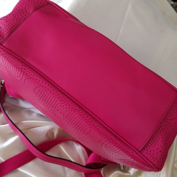 Coach Perforated Convertible Hobo Watermelon - Picture 5 of 7